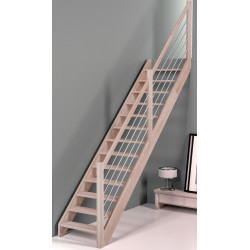 Escalier en hêtre Nevada droit SOGEM