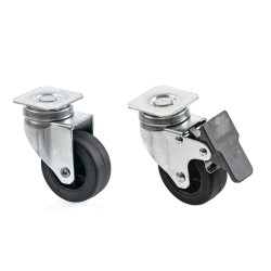 Set de roues pour cage de transport Skudo 4
