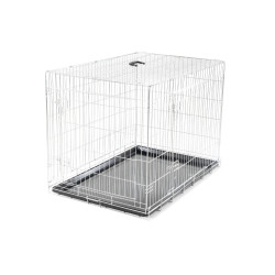 Cage de transport pliable Classic argent 107 x 70 x 78 cm VADIGRAN