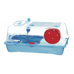 Cage Kleo Box pour hamster bleue 58 x 32 x 31 cm MPS