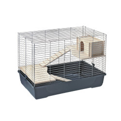 Cage Baldo maxi pour rongeur bleu foncé et grise 100 x 53 x 66 cm MPS