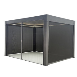 Set de moustiquaires pour pergola Pianela – Protection anti-insectes |