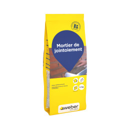 Mortier de jointoiement anthracite 5 kg WEBER BEAMIX