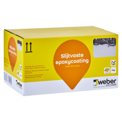 Revêtement de sol Weberfloor époxy gris clair 5 kg WEBER BEAMIX