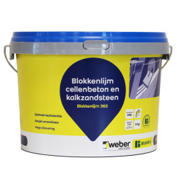Colle à bloc pour béton cellulaire et brique silico-calcaire 5 kg WEBER BEAMIX