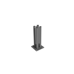 Support de poteau Lucca anthracite 13 x 13 x 30 cm GIARDINO