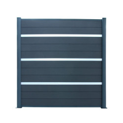 Panneau décoratif design Lucca anthracite 180 cm GIARDINO