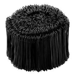 Lien de fermeture plastifié noir 1