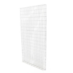 Gabion Lucca anthracite 90 x 9 x 185 cm GIARDINO