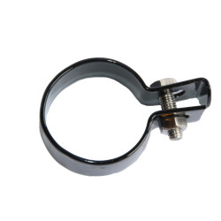 Collier de fin pour poteau rond noir Ø 48 mm GIARDINO