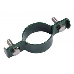Collier intermédiaire pour poteau rond vert Ø 48 mm GIARDINO