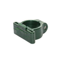 Collier de coin pour poteau profilé vert Ø 48 mm 6 pièces GIARDINO