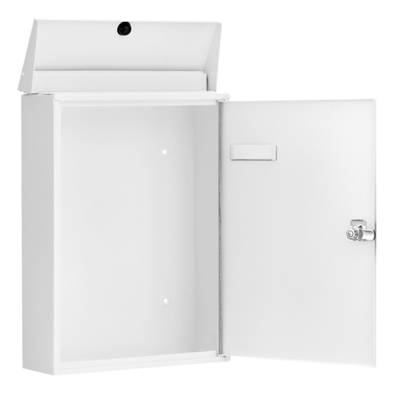 Boîte aux lettres murale blanche – Protection maximale | BURG-WÄCHTER