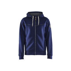 Sweat zippé à capuche bleu marine XXXXL BLAKLADER