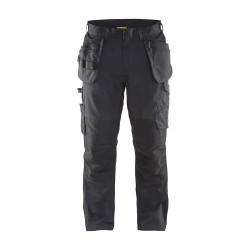 Pantalon de travail Stretch+ noir et gris foncé D112 BLAKLADER