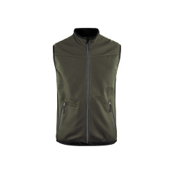 Gilet de travail Softshell Stretch+ vert kaki et noir XL BLAKLADER