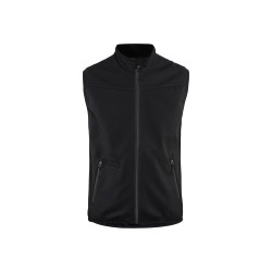 Gilet de travail Softshell Stretch+ noir et gris foncé M BLAKLADER
