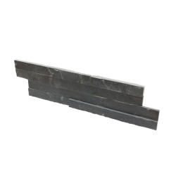 Plaquette de parement noir – Pose facile sans joint | MODULO