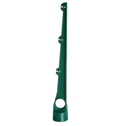 Bavolet droit de clôture vert 60 mm GIARDINO