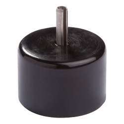Bouchon en plastique avec clavette noir Ø 42 mm GIARDINO