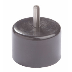 Bouchon en plastique avec clavette anthracite Ø 42 mm GIARDINO