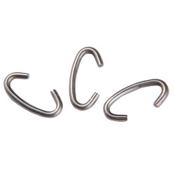 Clips pour poteau profilé de 48 mm 100 pièces GIARDINO