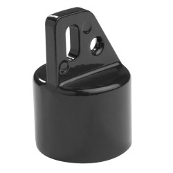 Embout de tube supérieur noir 42 mm GIARDINO