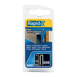 Agrafe étroite n°606 18 mm 1200 pièces RAPID