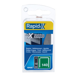 Agrafe en fil plat n° 140 10 mm 648 pièces RAPID