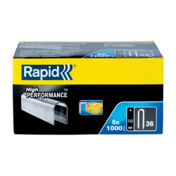 Agrafe pour câble n° 36 10 mm 5000 pièces RAPID