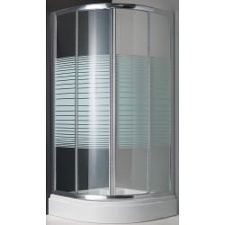 Cabine de douche Primero 1/4 de rond 91 x 91 x 185 cm LAFINESS