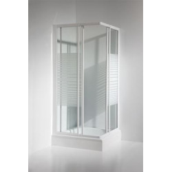 Cabine de douche Primera rectangulaire 91 x 185 cm LAFINESS