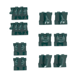 Set de crochets pour rangement d'atelier XPST3 10 pièces X-PERFORMER
