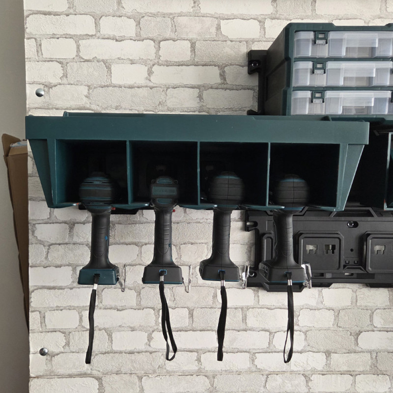 Etagère murale multifonctions pour rangement d'atelier XPST21 X-PERFORMER