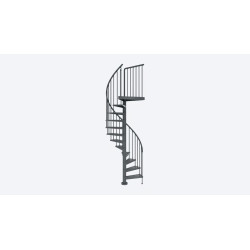 Escalier en colimaçon Toronto Ø 125 cm SOGEM