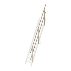 Rampe à lisses pour escalier de meunier Cottage Premium+ SOGEM
