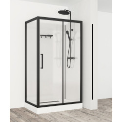 Cabine de Douche Solis 80x120 – Élégance et Confort