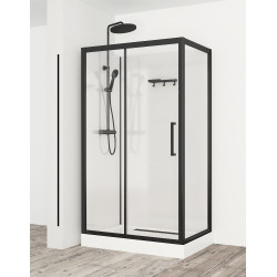 Cabine de Douche Solis 80x120 – Élégance et Confort