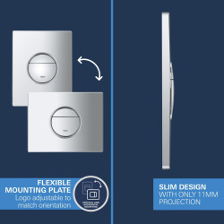 Pack WC suspendu Solido Start Compact 5-en-1 GROHE