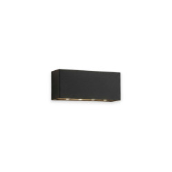 Applique LED solaire Bas noire 1 W ZOLUNA