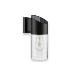 Applique LED solaire Rob noire 1 W ZOLUNA