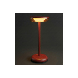 Lampe de table LED Bobbie rouge 1 W ZOLUNA