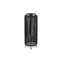 Lampadaire LED solaire Luca Grande deep coal 1