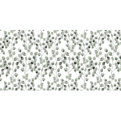 Nappe en PVC non-tissé Maure verte 140 cm au mètre JOY