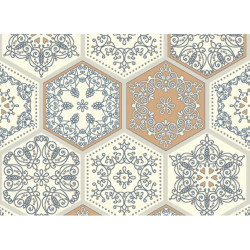 Nappe en molleton Bianca beige 140 cm au mètre JOY