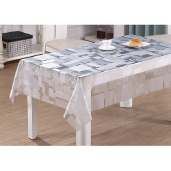 Nappe en PVC Cristal Capri 140 cm au mètre JOY
