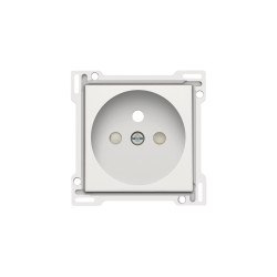 Enjoliveur pour prise avec broche de terre 28