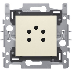 Prise encastrable pour téléphone Original crème NIKO