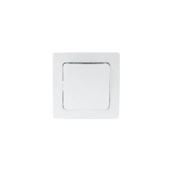Interrupteur encastrable bipolaire blanc mat PROFILE
