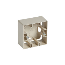 Cadre saillie pour interrupteur simple Niloe crème LEGRAND
